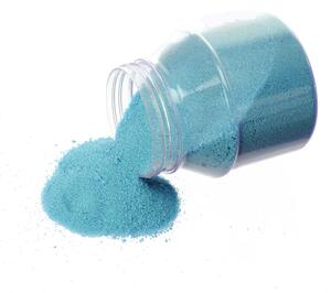 Set 8 Sabbia in Barattoli Peso 400 gr Azzurro