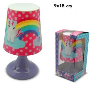 Mini lampada da comodino Unicorno