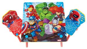 Set Tavolino e 2 sedie Marvel SuperHeroes Spiderman Avengers