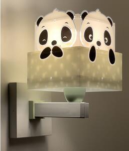 Lampada Applique Panda Verde