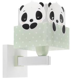 Lampada Applique Panda Verde