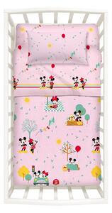 Copriletto in panama per lettino Caleffi Mickey & Minnie
