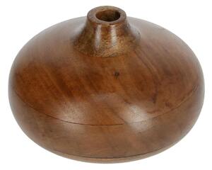 Vaso Tyara in legno massello di acacia 10 cm
