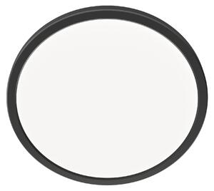 Lampada a soffitto LED Ledvion, colore nero, diametro 29 cm, 18W, temperatura di colore 2700K, flusso luminoso 1620 lm, grado di protezione IP44