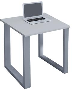 Scrivania in legno | H. 76 x W. 80 x T. 80 cm | Tavolo per computer semplice | piedini in metallo di alta qualità | Tavolo da lavoro | Mobili da ufficio - Lona U