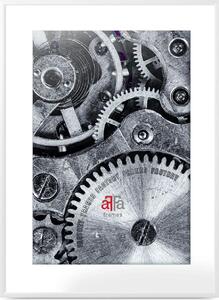CorniciFactory Alluminio 50x70 cm - Portafoto bianco