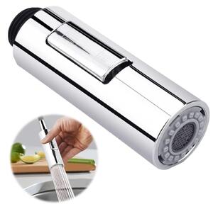 Doccia portatile multifunzione per rubinetto da cucina e bagno, con 2 getti