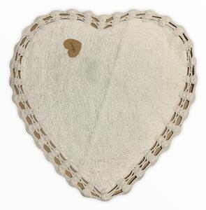 Tappeto CUORE by Preziosa Home - Bianco