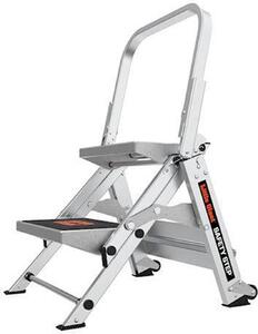 Scala pieghevole Little Giant Safety Step a 2 gradini con maniglione