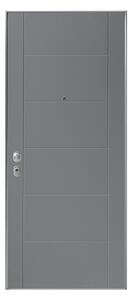 Porta blindata YALE Lion grigio L 90 x H 210 cm destra