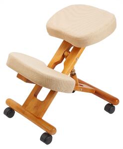 Sedia da ufficio ergonomica per direttori - Schienale aperto in legno - Struttura in metallo