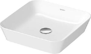 Duravit Cape Cod - Lavabo 430x430 mm, DuraCeram, con WonderGliss, bianco opaco 23404332001