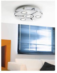 Classica plafoniera rotonda con moderno equipaggiamento LED