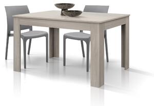 Tavolo rettangolare moderno allungabile olmo 120x80x77 140x90x77