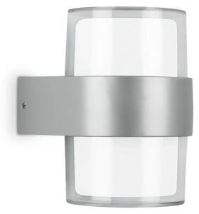 TELEFUNKEN - Lampada da esterno a LED IP44, Lampada da esterno a LED, 4000K bianco neutro, color argento, 130x95x105 mm (LxWxH)