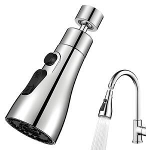 Rubinetto da cucina con doccetta manuale rotante a 360°, con 3 modalità