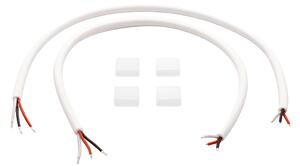 Kit Collegamento per Strisce LED Digitali 3 Cavi IP67 da 12mm da Saldare