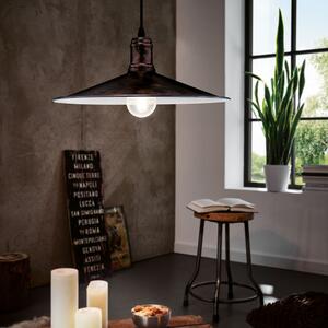 Lampada a sospensione vintage Bridport color rame antico