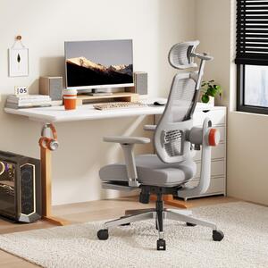 Sedia da ufficio ergonomica MagicH-GPRO - Schienale con supporto automatico - Braccioli regolabili in 4 direzioni