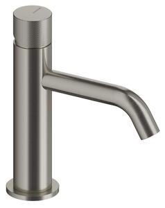 SANYCCES LOOP K ColdOpen Miscelatore monocomando per lavabo 17,3 cm, nichel spazzolato