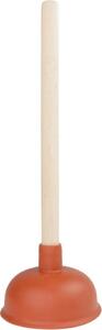 Pulitore per lavelli 140 mm con manico rosso