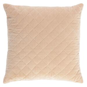 Fodera cuscino Carmin in velluto 100% cotone con rombi rosa 45 x 45 cm