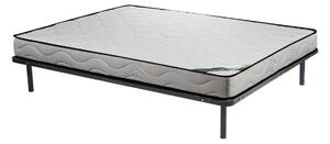 Set 140 x 190 cm Rete a doghe + Materasso schiuma e rivestimento bambù - KANANI di NATUREA