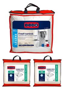 Set piumone 240 x 260 cm antitraspirante + 2 guanciali 60 x 60 cm effetto rinfrescante FRESH CONTROL - DODO