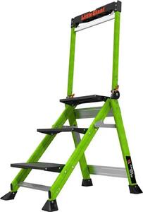 Scala a pioli Little Giant Jumbo Step Pro a 3 gradini