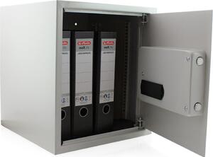 Bituxx Cassaforte elettronica Cassaforte a muro Cassaforte a muro Cassaforte per mobili Cassaforte in acciaio Cassaforte in denaro Cassaforte blindata Cassaforte per documenti Grigio chiaro MS-17336
