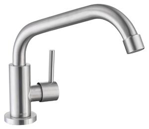 Rubinetto da cucina solo acqua fredda, rubinetto per acqua fredda girevole a 360°