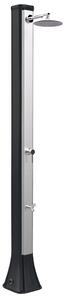 Doccia Solare da Esterno Giardino 30L Miscelatore Arkema Big Happy Five F Grigio Antracite