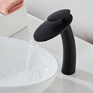 Rubinetto per lavabo, acqua calda e fredda - Ottone dorato