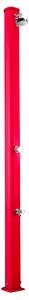 Doccia Solare da Giardino 25L Miscelatore e Lavapiedi Arkema Jolly S Cherry