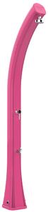 Doccia Solare da Giardino 35L Miscelatore e Lavapiedi Arkema Happy XL Fuxia