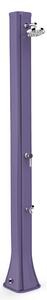 Doccia Solare da Giardino 40L Miscelatore e Lavapiedi Arkema Big Happy Five Viola
