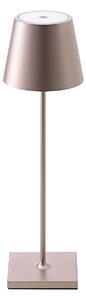 Sigor lampada da tavolo ricaricabile Nuindie 380mm oro rosa