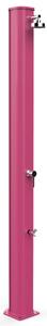 Doccia Solare da Giardino 40L Miscelatore e Lavapiedi Arkema Big Jolly Fuxia