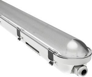 Plafoniera a LED per ambienti umidi Limea Gigant 2, 60 cm, bianca, IP65, 20 W, 3000 lm, bianco neutro 4000 K