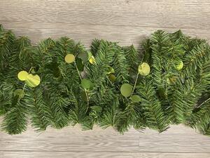Ghirlanda natalizia ramo di pino verde L 200 cm