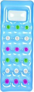 Materassini gonfiabili con finestra, ideali per la spiaggia e la piscina - 188 x 71 cm - Colore: a scelta