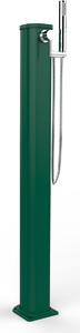 Doccia Solare da Esterno Giardino 20L Miscelatore e Doccetta Mobile Arkema Jolly Go Verde