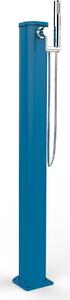 Doccia Solare da Esterno Giardino 20L Miscelatore e Doccetta Mobile Arkema Jolly Go Blu