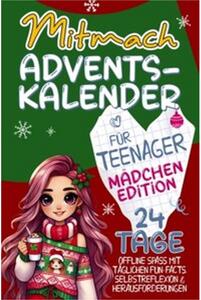 Calendario dell'Avvento per adolescenti - Edizione per ragazze