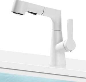 Rubinetto da cucina, girevole a 360°, con estensione