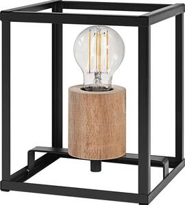 LEDVANCE DECOR Lampada da tavolo Nairobi, nera, con base E27 per una facile sostituzione della sorgente luminosa, può essere dotata di una lampada semplice o intelligente, classe di protezione IP20