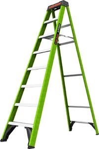 Scala a pioli Little Giant A-Force per artigianato, edilizia e manutenzione, 8 gradini