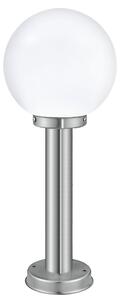 EGLO Nisia 1, lampada da terra in acciaio inox