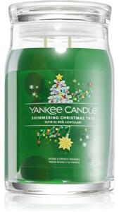 Yankee Candle Shimmering Christmas Tree candela profumata Signature 567 g