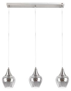 NOWA lampada a sospensione in metallo nero, 3x E14